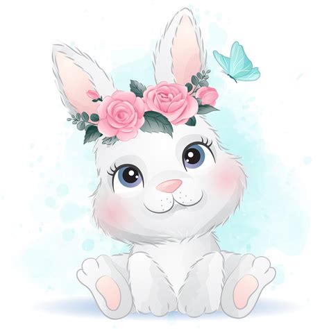 cute bunny clipart